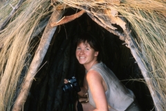 Lucie visits Bushman Shelter