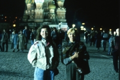 Lucia and Lena in Red Square