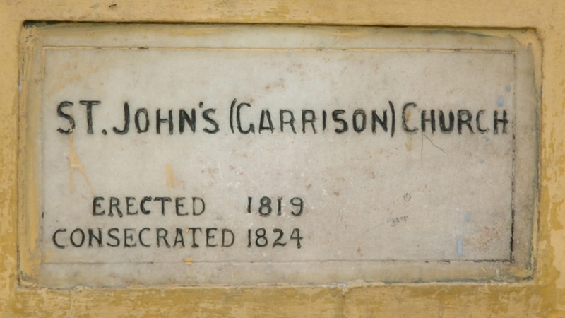 St John's Church Nameplate
